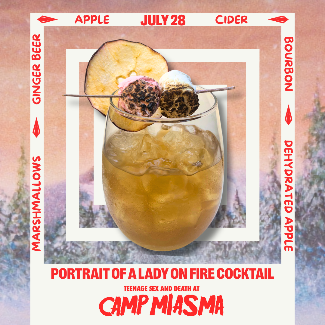 Campfire cocktail
